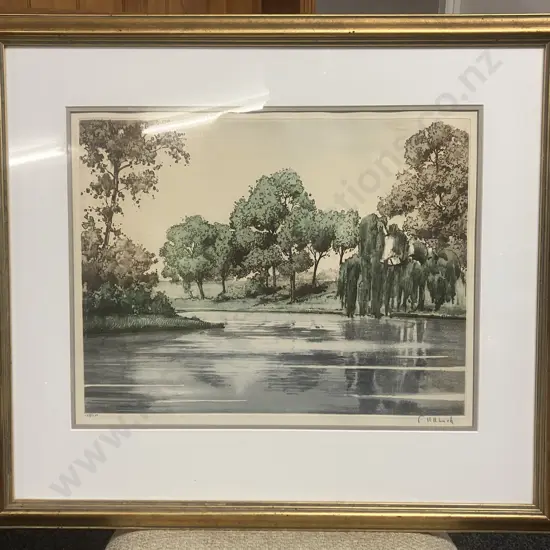 Francis Hebbelinck (Belgian, b. 1947) Framed Lithograph 158 / 350, Signed Lower Right. 57 x 65cm