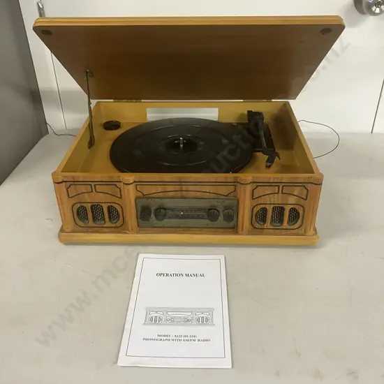 Phonograph With AM/FM Radio - Model X122