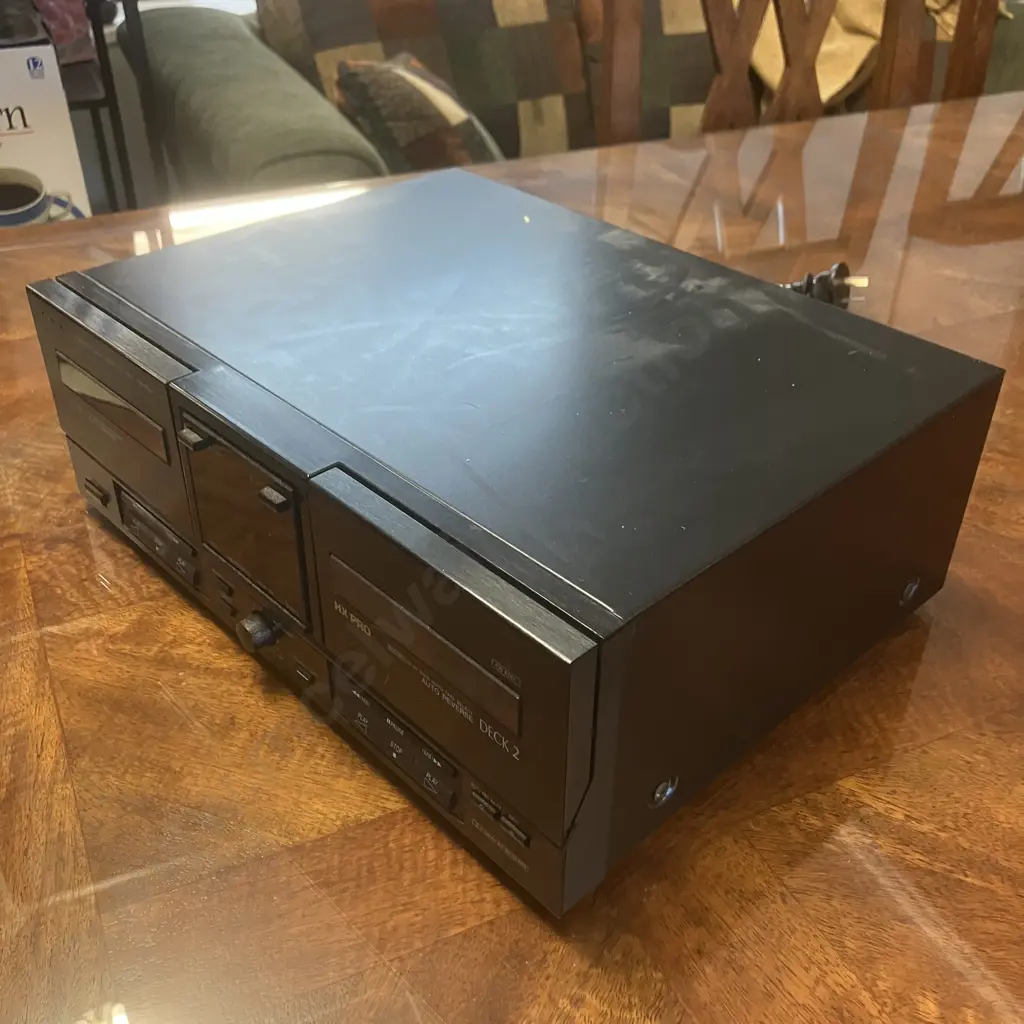 Technics RS-X520 Stereo Double Cassette Deck HX Pro Image 1++