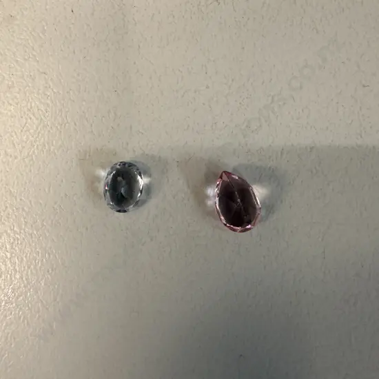 Assorted Gemstones Including Topaz Pink & Aquamarine