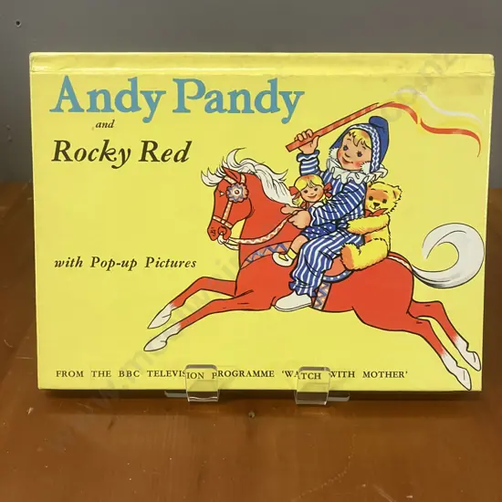 Scarce First Edition of Andy Pandy and Rocky Red by Maria Bird, Illustrated by Matvyn Wright