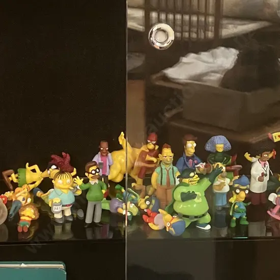 Lot of Fifty 'Simpsons' Figurines