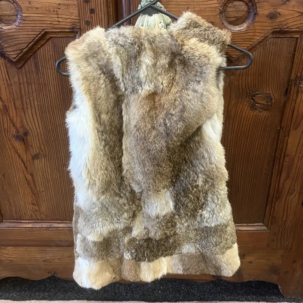 Vintage Small Fur Vest (As Found) Image 1++