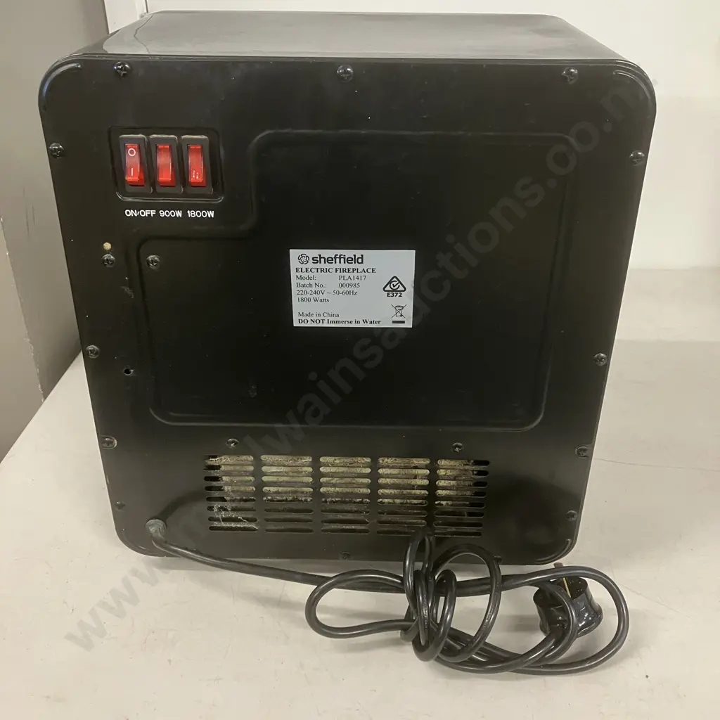 Sheffield Electric Fireplace Model PLA1417 Image 1++