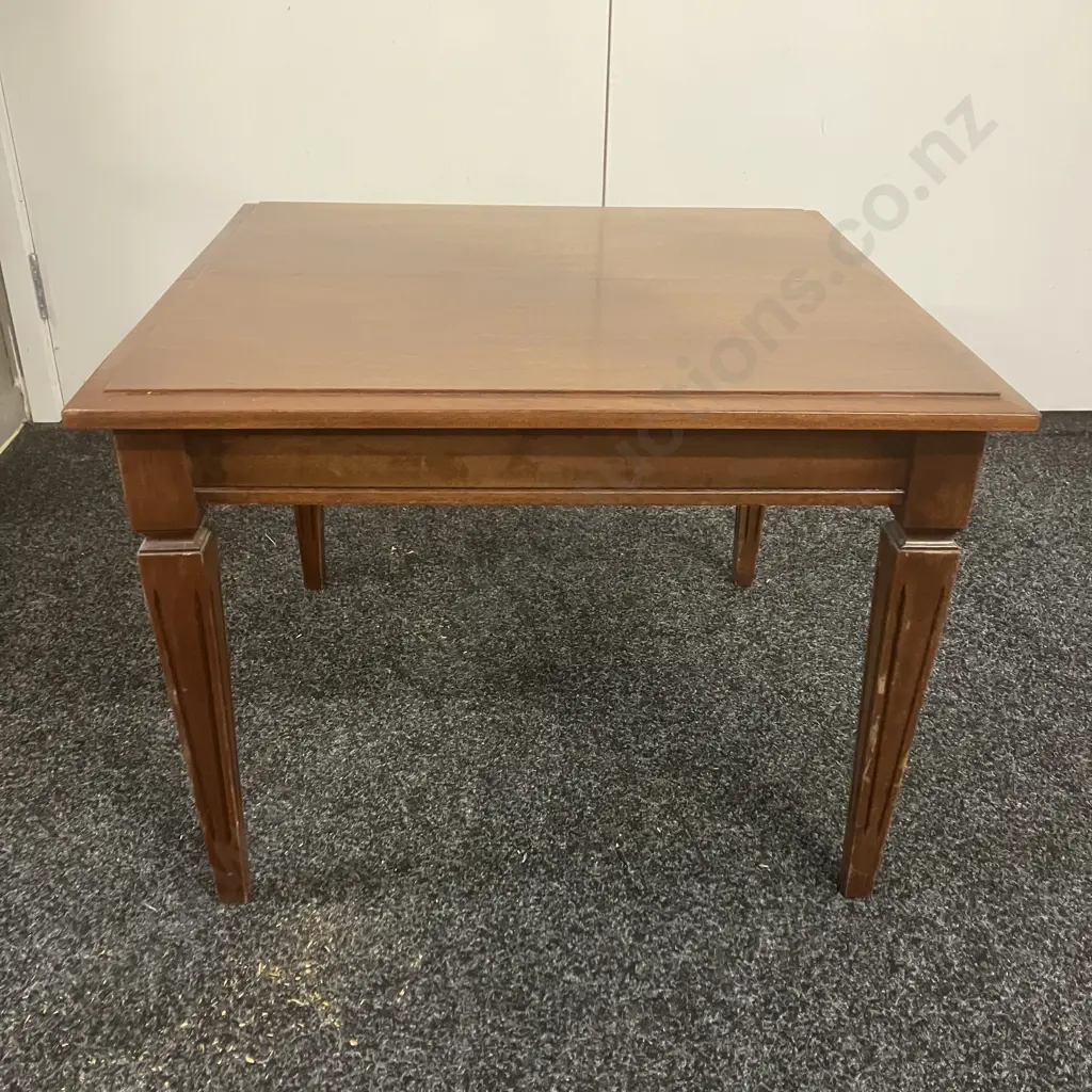 Mahogany End Table. H44 W61 D60cm Image 1++