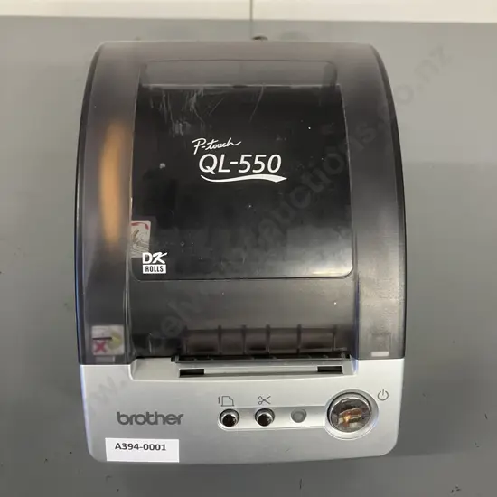 Brother P-Touch QL-550 Thermal Label Printer With Power Cable & USB