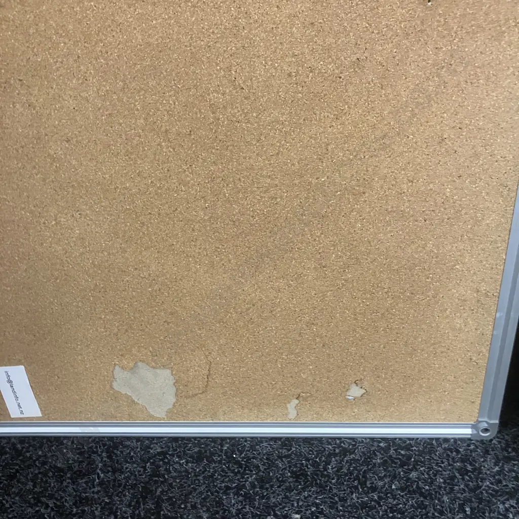 Noticeboards x 2 - 90 x 90cm & 60 x 90cm (Small One As Found) Image 1++
