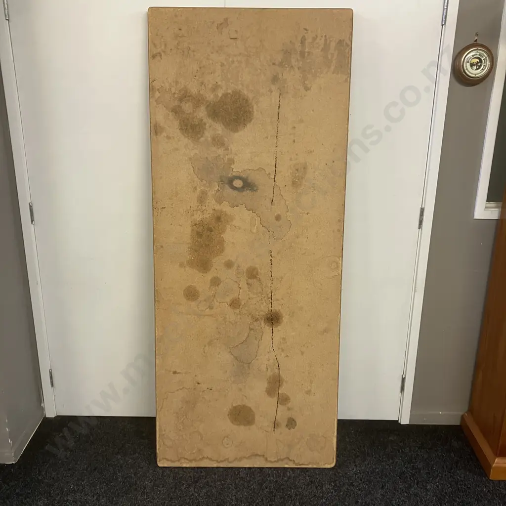 Vintage 1.8M Trestle Table Image 1++