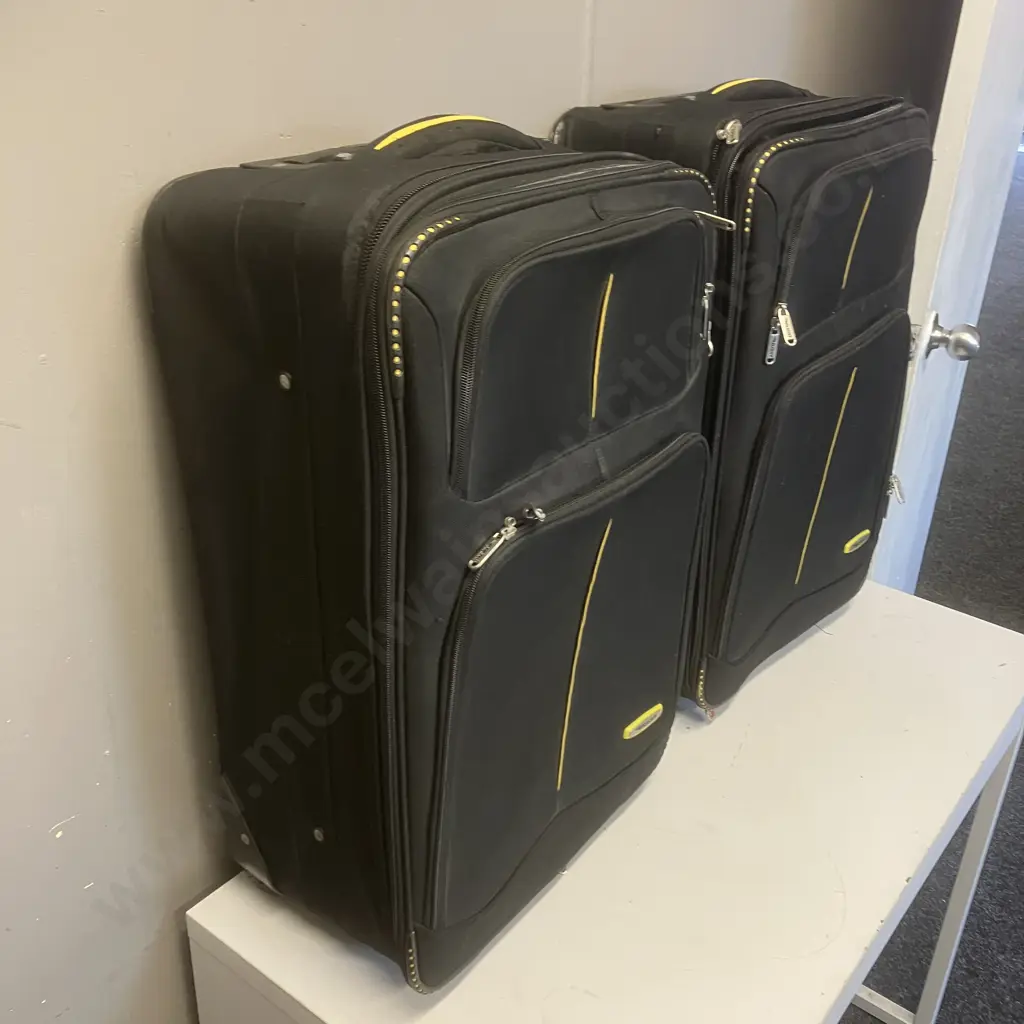 Pair of Flight Suitcases. 68 x 40cm Image 1++