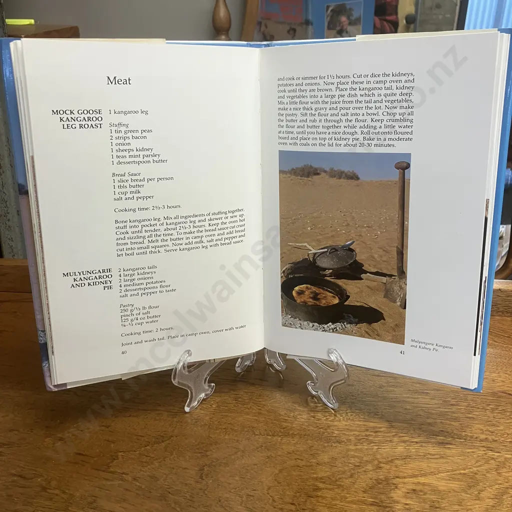 Outback Cooking In The Camp Oven by Jack & Reg Absalom With a Bedourie Camp Oven Image 1++
