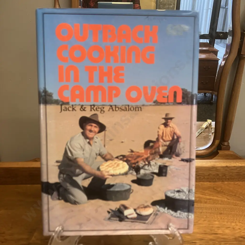 Outback Cooking In The Camp Oven by Jack & Reg Absalom With a Bedourie Camp Oven Image 1++