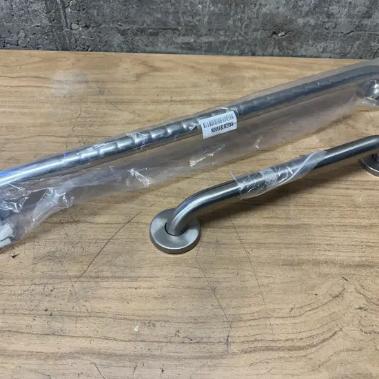 Stainless Mobility Handrails. 50 & 90cm