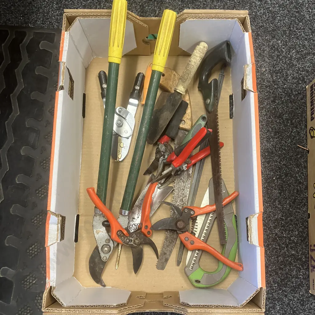 Box Lot Garden Tools Image 1++