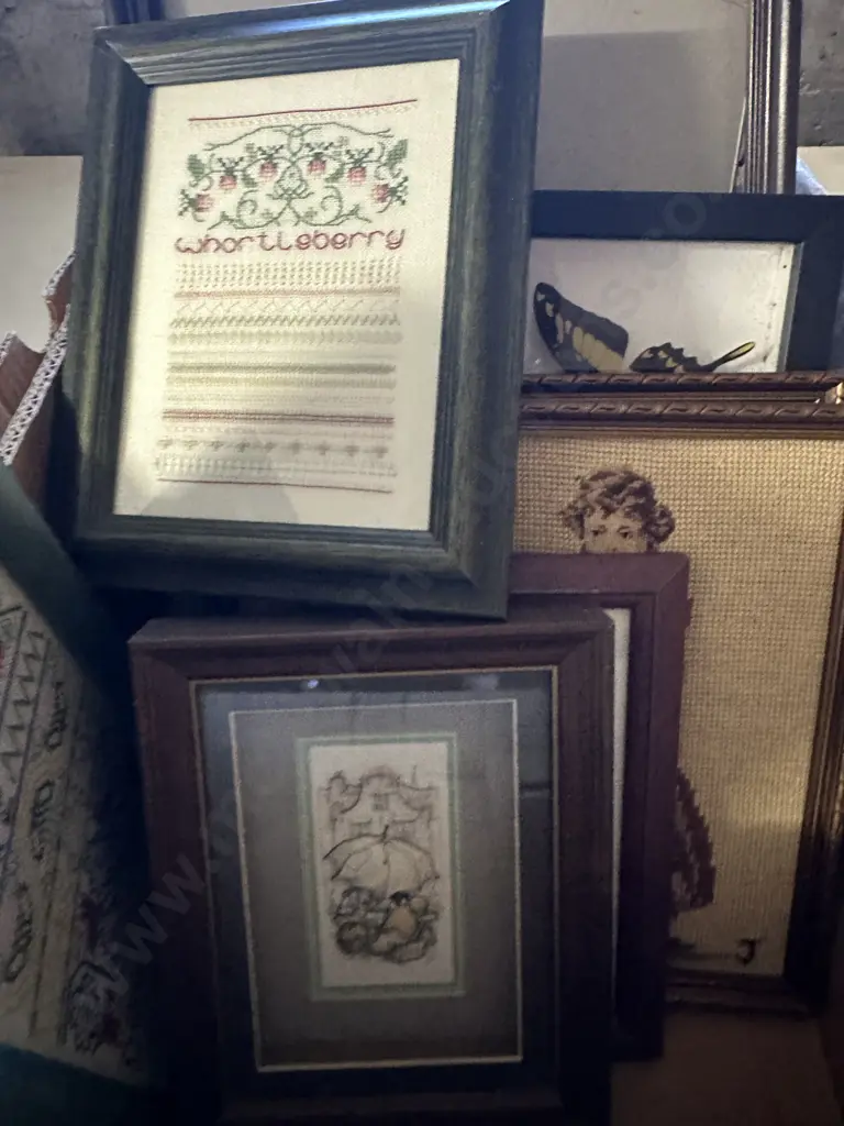 Assorted Vintage Framed Artwork Image 1++