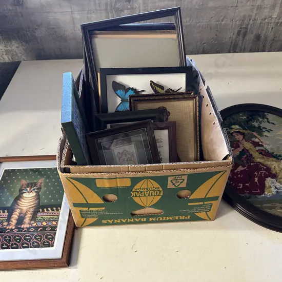 Assorted Vintage Framed Artwork