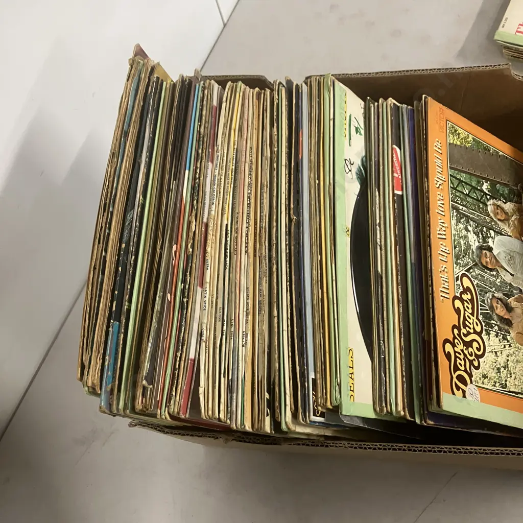 Box Lot Assorted LP's Image 1++