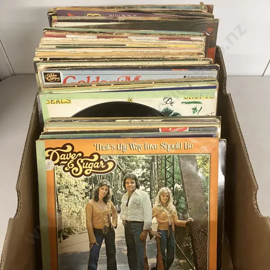 Box Lot Assorted LP's