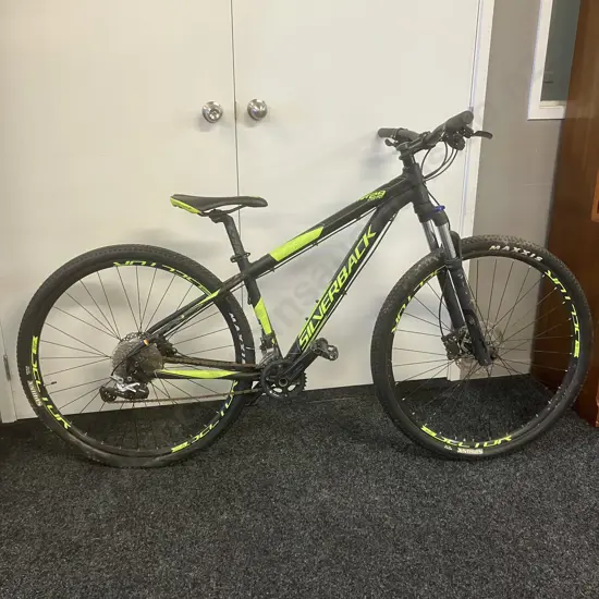 Silverback Spectra 29 Comp Mountain Bike, Black / Green