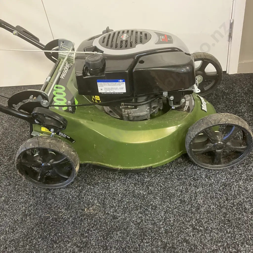 Masport President® 3000 AL S18 Combo (Cut, Catch or Mulch) , B&S 161cc 4-Stroke, Aluminium Non Rust Chassis Image 1++