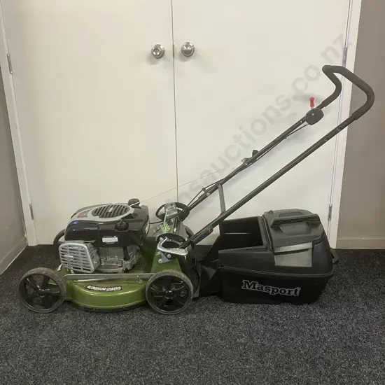 Masport President® 3000 AL S18 Combo (Cut, Catch or Mulch) , B&S 161cc 4-Stroke, Aluminium Non Rust Chassis