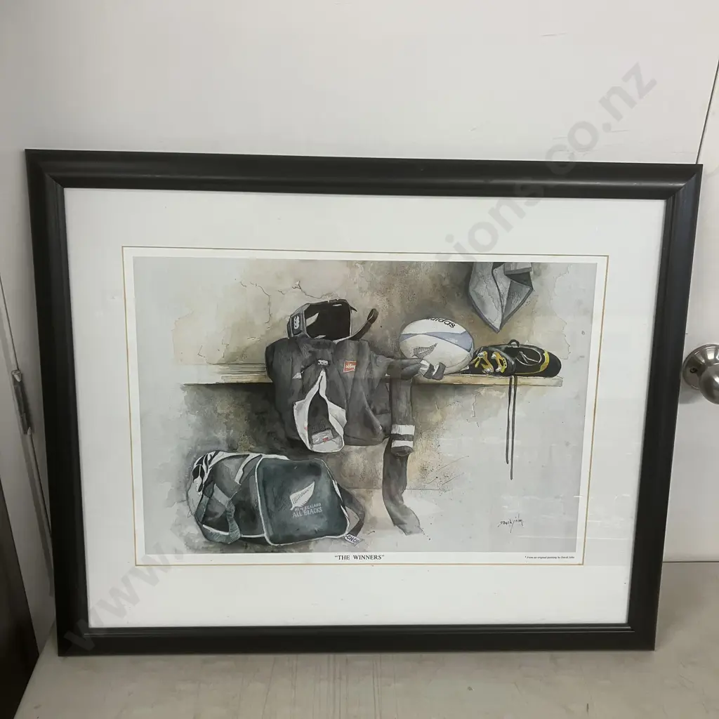 'The Winners' By David John Framed Print. 61 x 76cm Image 1++
