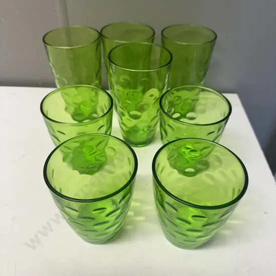 Green Dimple Effect Gasses