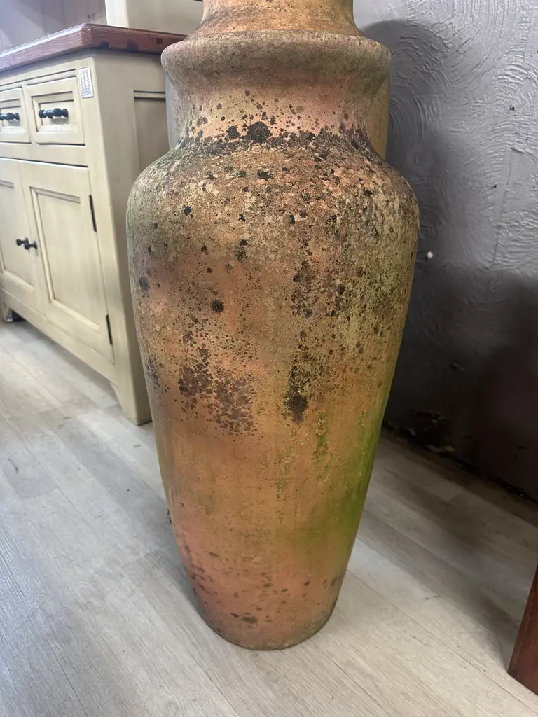 Mediterranean Style Terracotta Urn Medium Size H75cm. Image 1++