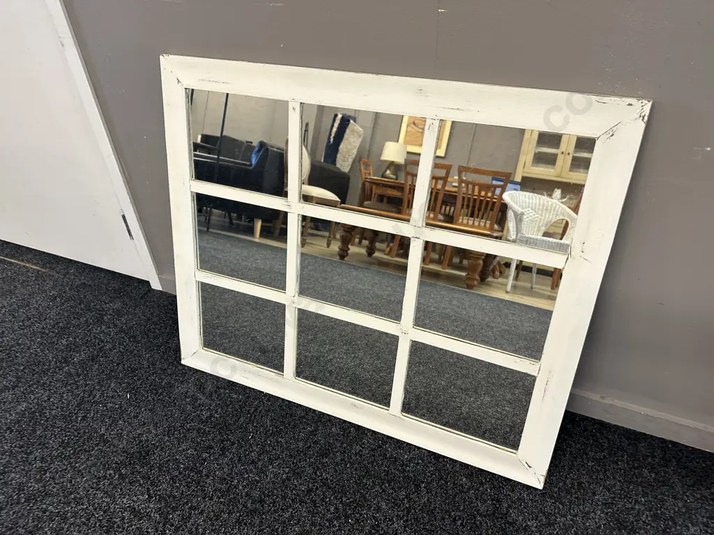 Rectangular Colonial Style Mirror H71,W86cm. Image 1++