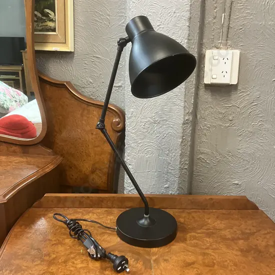 Articulated Black Desk Lamp