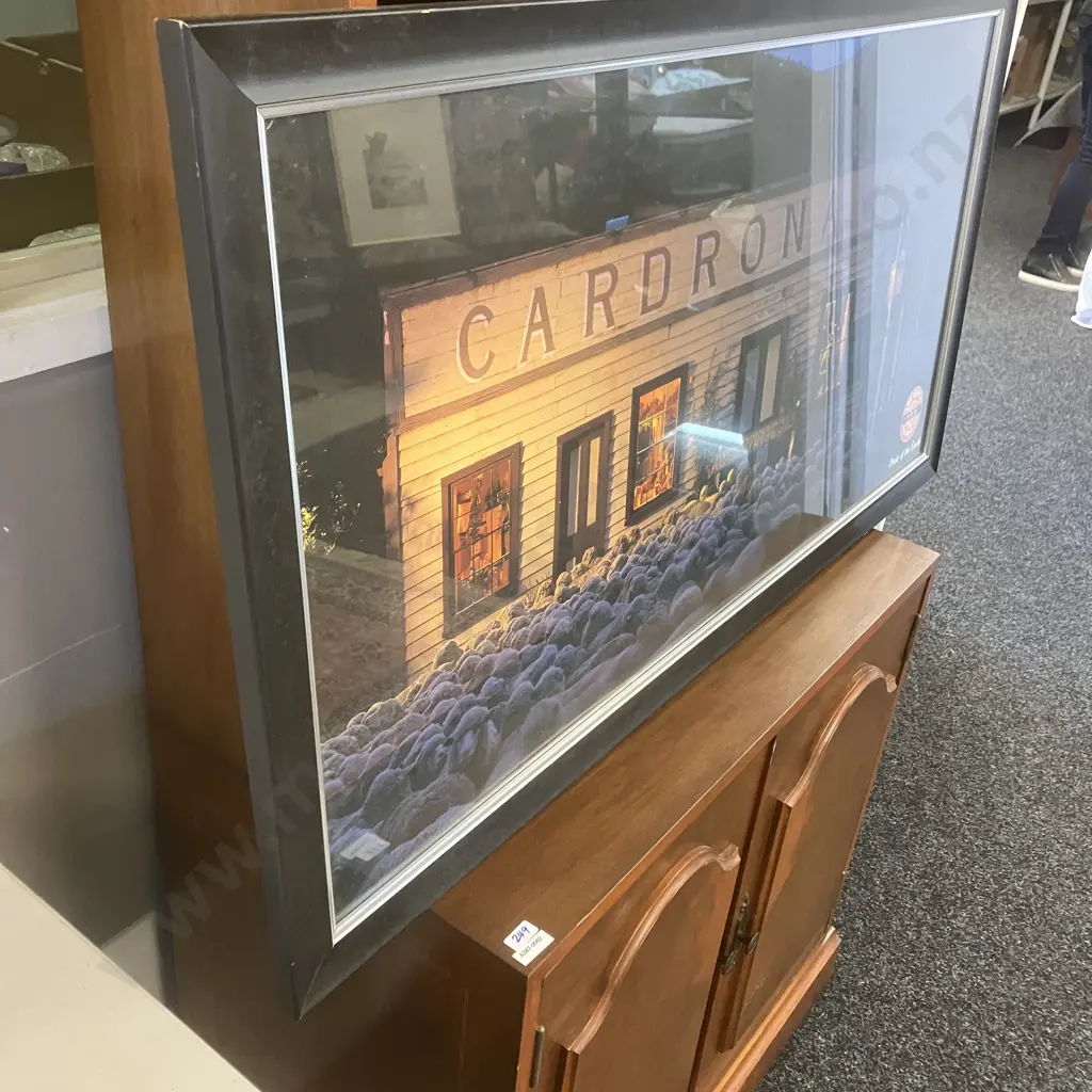 Speights Cardrona Hotel Framed Print. 57.5 x 107.5cm Image 1++