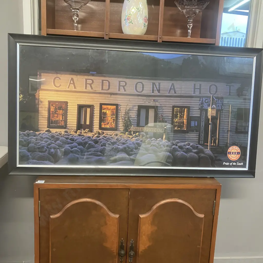 Speights Cardrona Hotel Framed Print. 57.5 x 107.5cm Image 1++