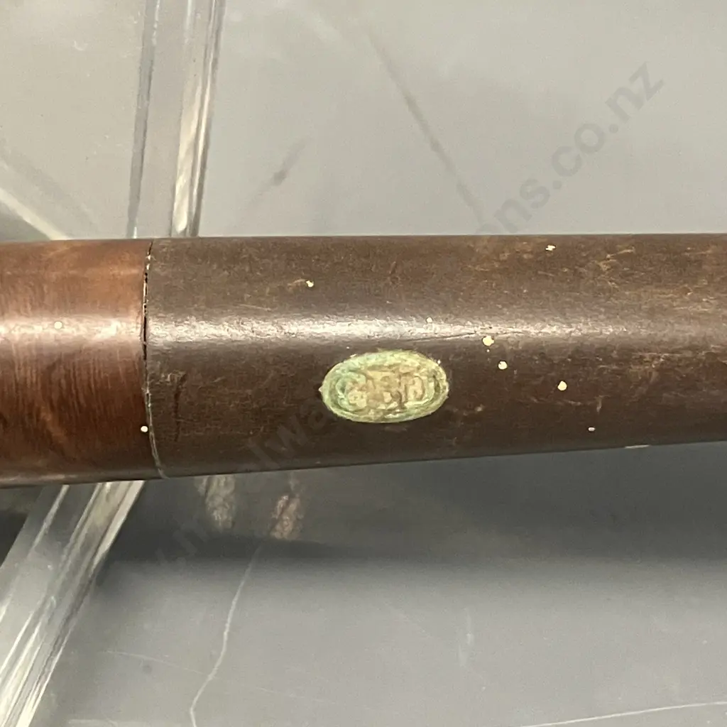 Vintage GBD Deluxe RJ33 Tobacco Pipe London Made With GBD Brass Inset Logo Image 1++