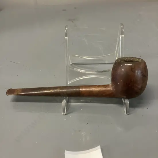 Vintage GBD Deluxe RJ33 Tobacco Pipe London Made With GBD Brass Inset Logo