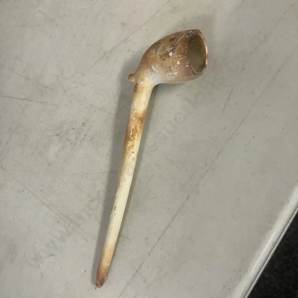 Antique Clay Tobacco Pipe Image 1++