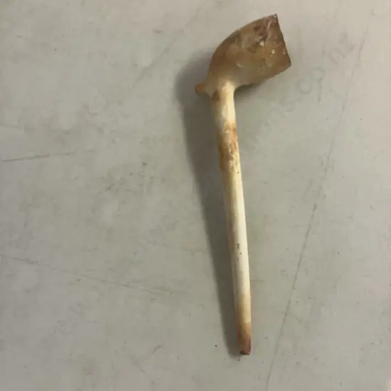 Antique Clay Tobacco Pipe