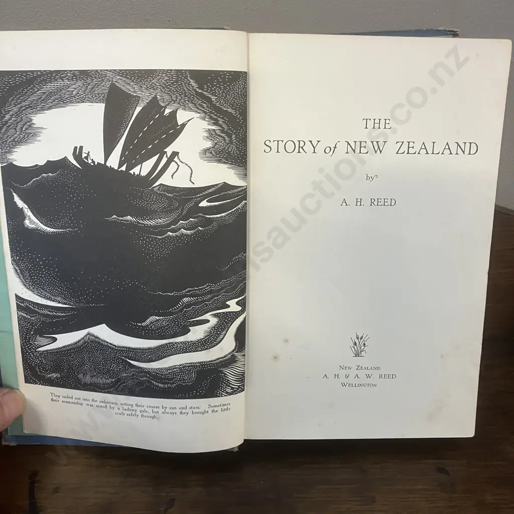 The Story Of New Zealand By A. H. Reed, 1946 Second Edition Image 1++