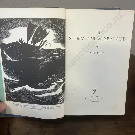 The Story Of New Zealand By A. H. Reed, 1946 Second Edition