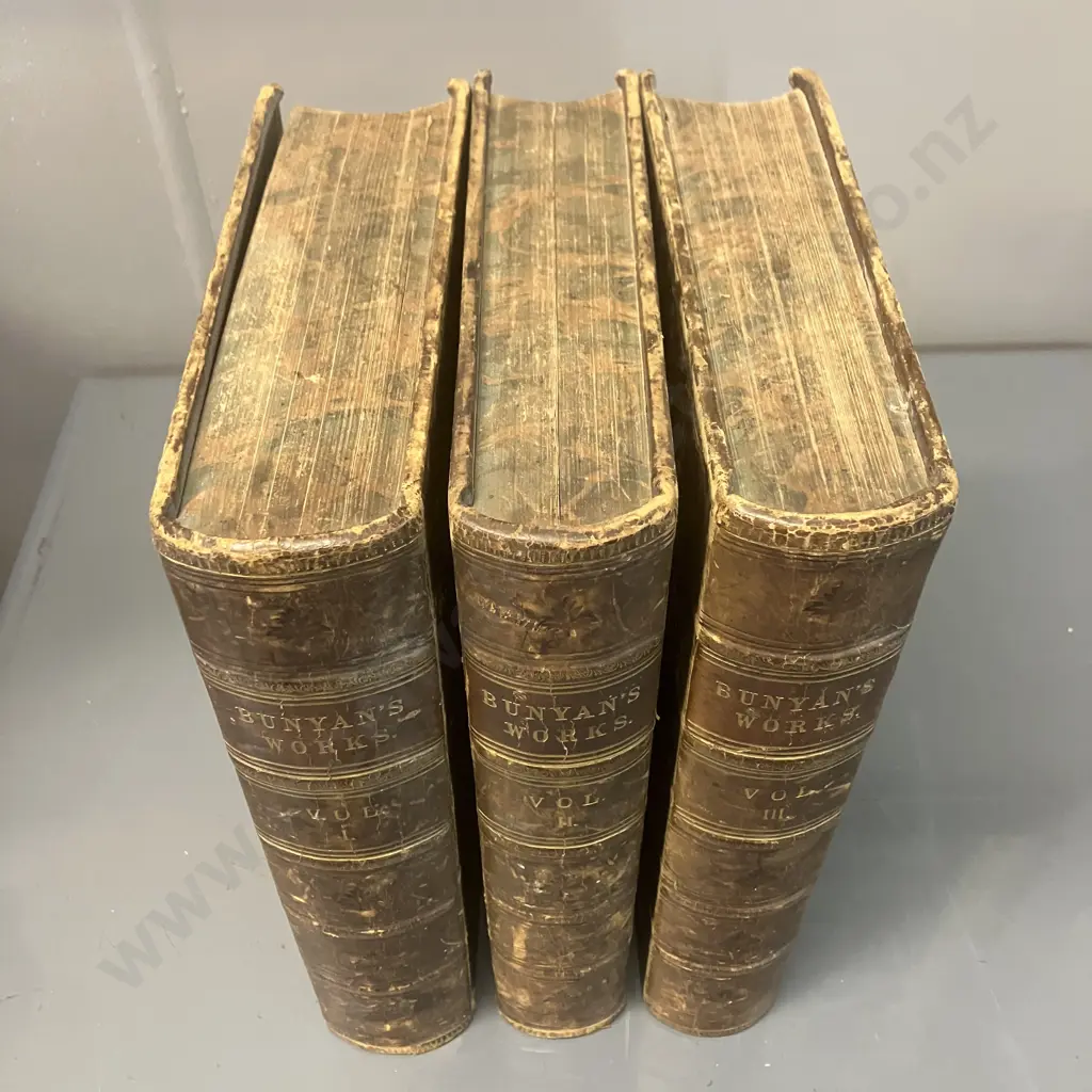 The Whole Works of John Bunyan; Accurately Reprinted from the Author's Own Editions. In Three Volumes Complete - 1862 Image 1++