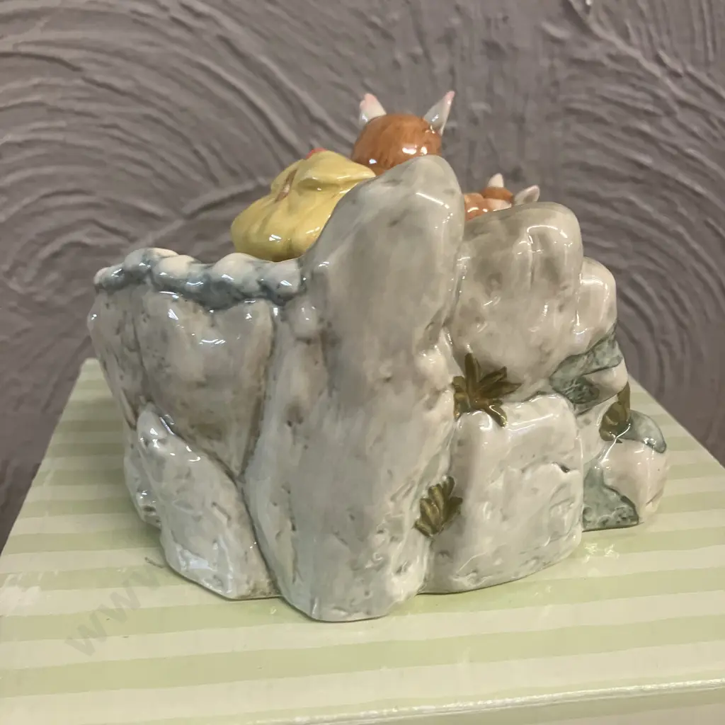 Rare Royal Doulton Brambly Hedge Figurine 'Shooting The Rapids DBH61, Ltd Edition 537 / 2000, Boxed With COA Image 1++