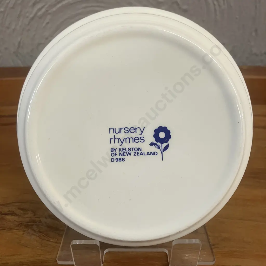 Vintage 1980s Kelston of New Zealand - 'Little Bo Beep' Nursery Rhyme China Bowl Image 1++