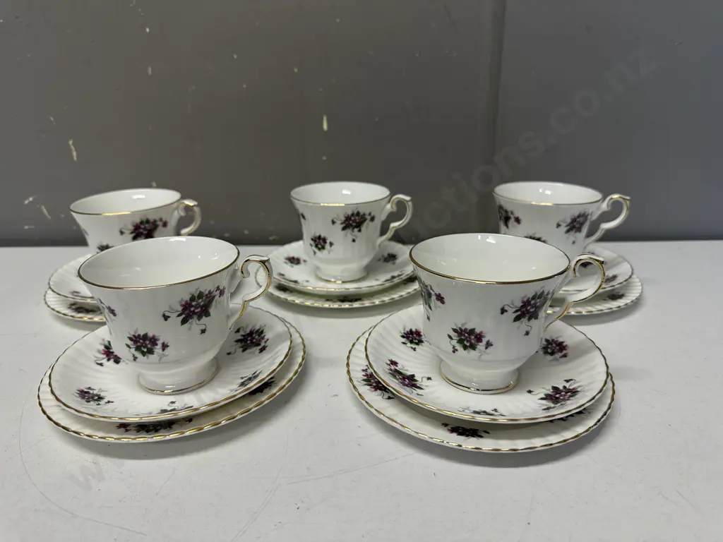 Vintage Royal Windsor Trios x5 Image 1++