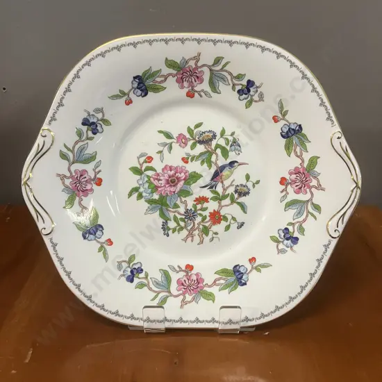 Vintage Aynsley Pembroke Eared Cake Plate. 26.5 x 23.5cm