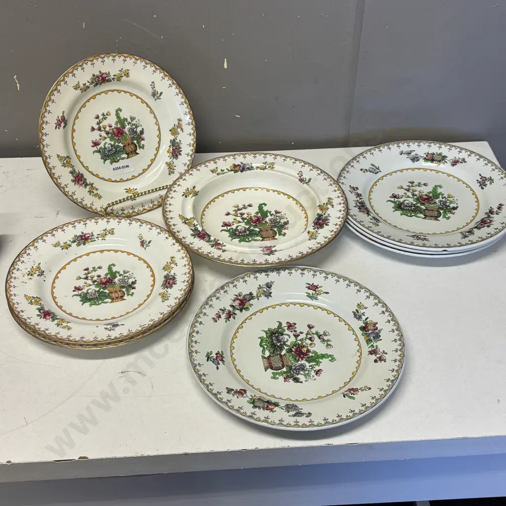 Antique Spode Copeland, for Harrads, "Peplow" Dinnerware Image 1++