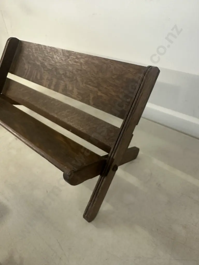 Folding Oak Bookstand With The Aryan Maori, A Bible & Thousand Best Poems Image 1++