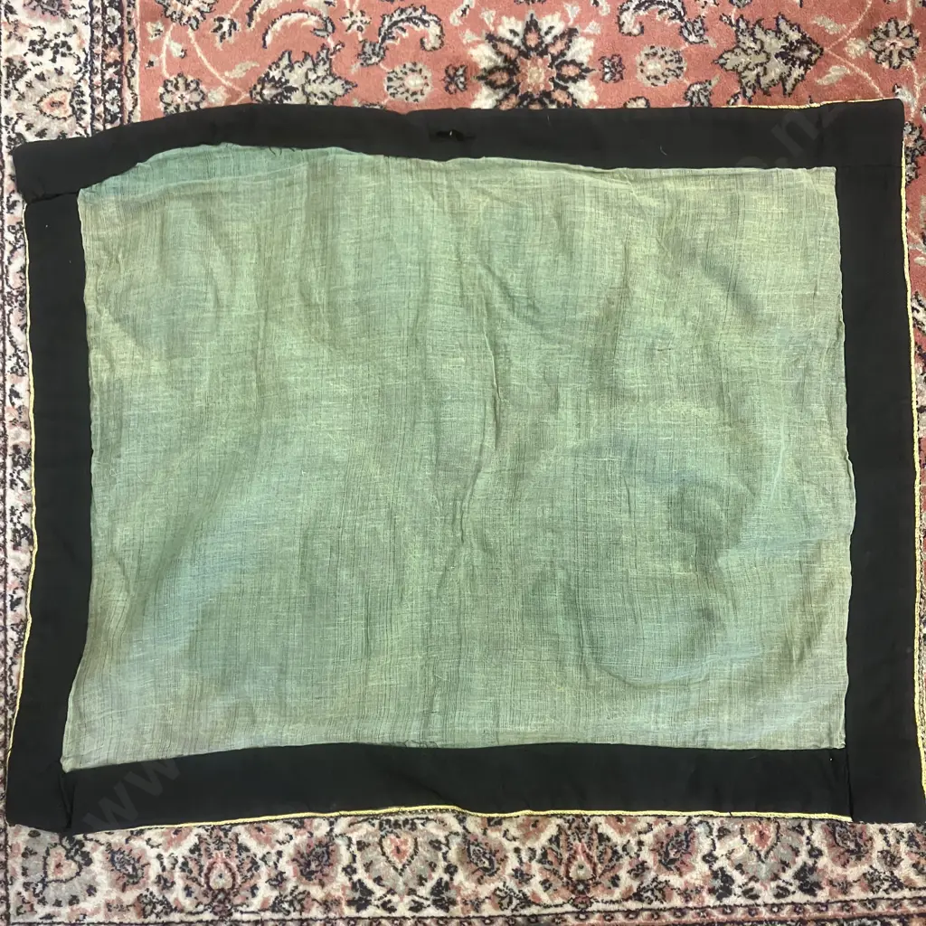 Antique Burmese Embroidered Kalaga Tapestry Wall Hanging. 71 x 90cm Image 1++
