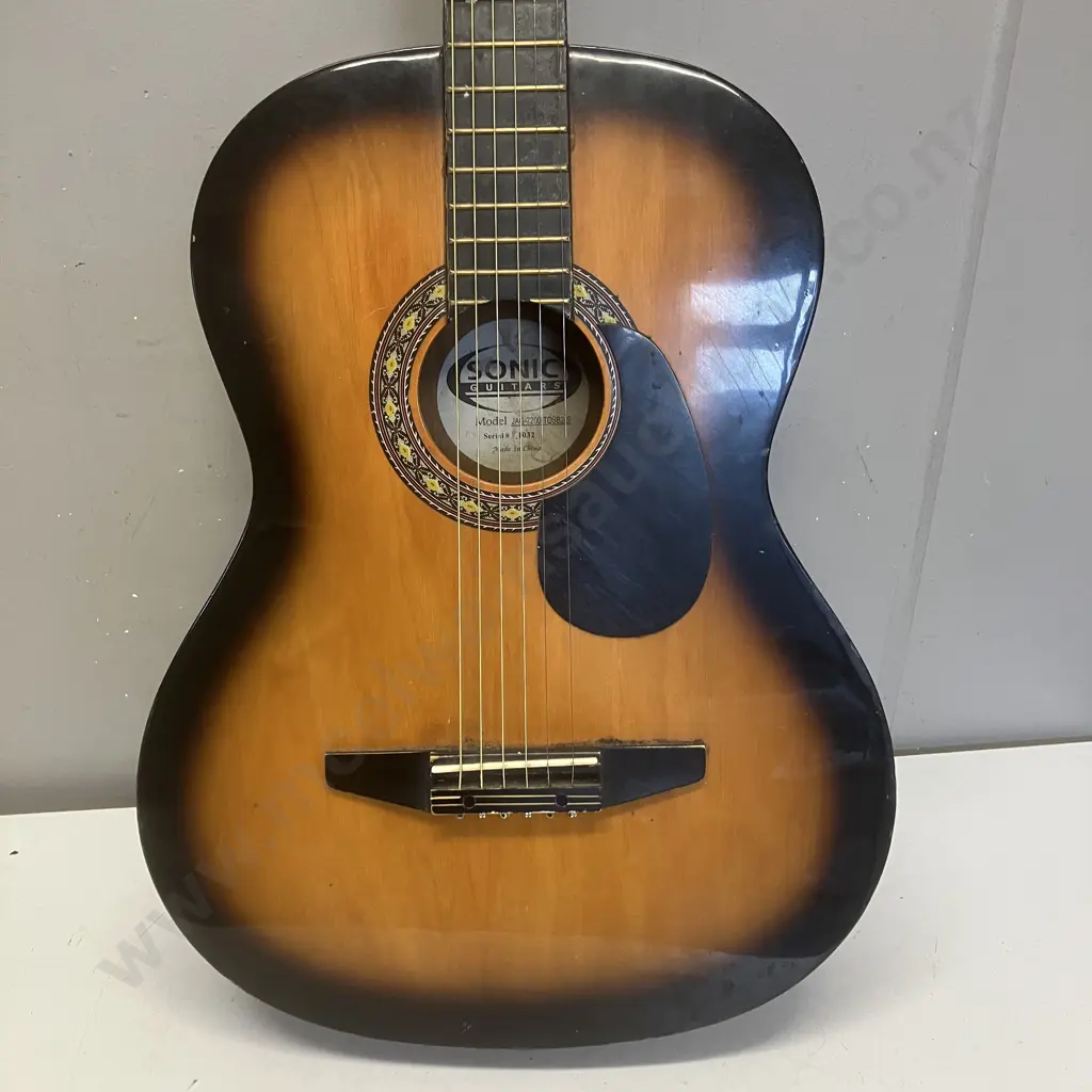 Sonic Acoustic Guitar Model JAG-7200-TO SB2-S Image 1++
