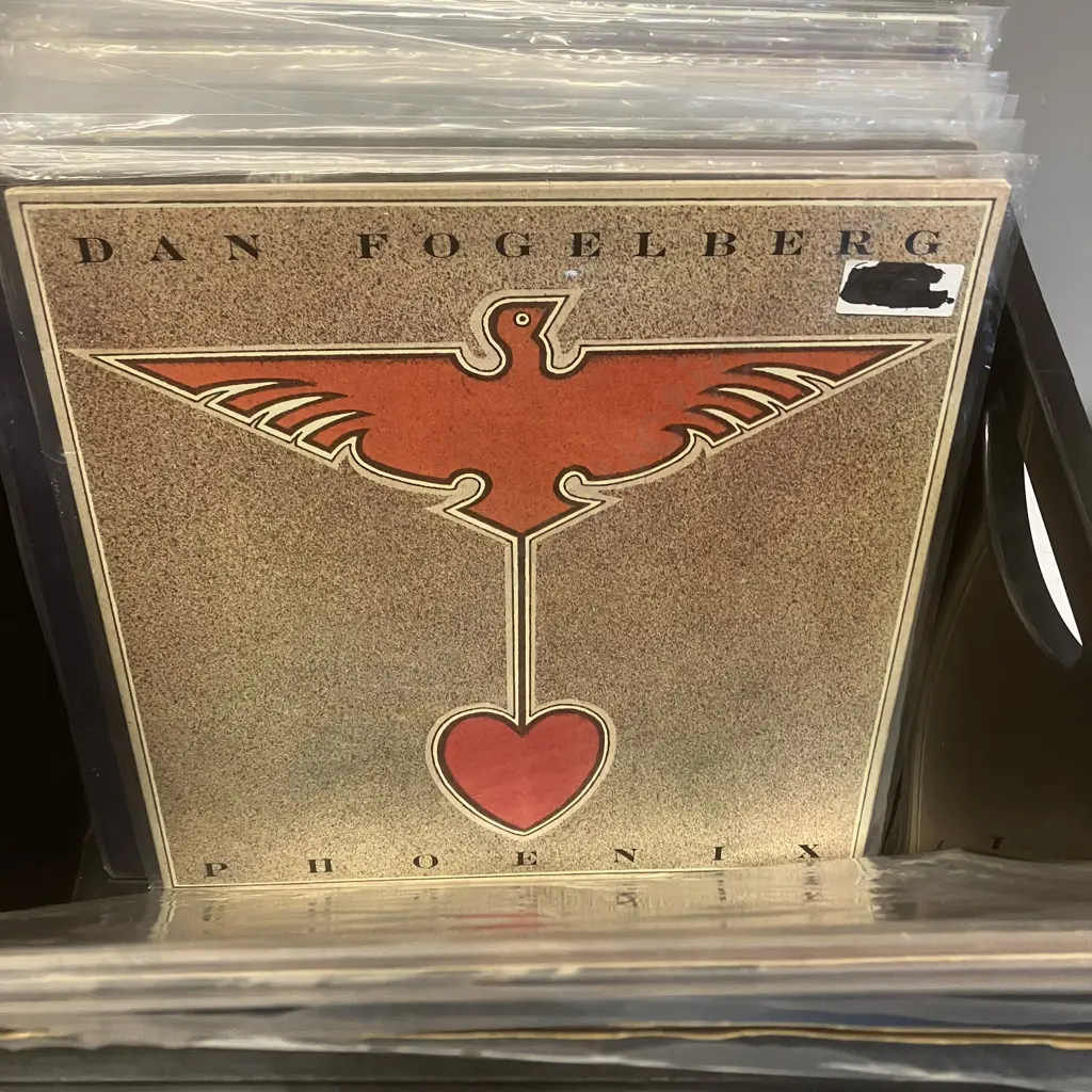 Black Bin of 35 Vinyl LPs Image 1++
