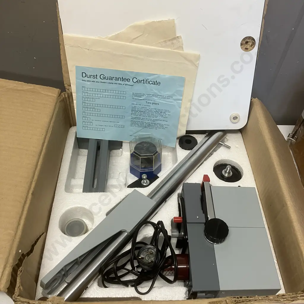 HAUCK Electric Timer ATU 130 Boxed (1/2 - 30 sec),Durst M301 Photo Enlarger, Sun Auto Zoom 85-210mm f/4.5 Lens, Etc Image 1++