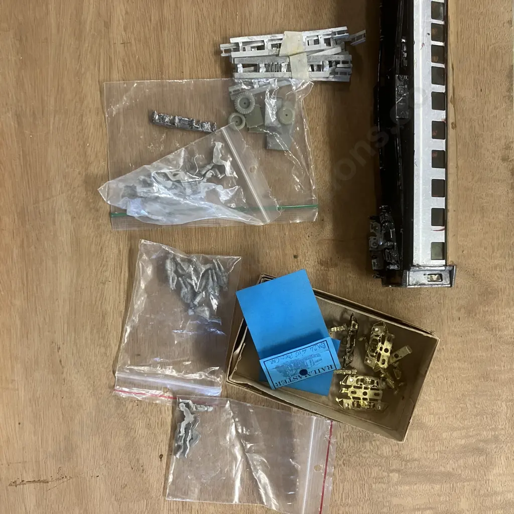 Railmaster N.Z.R. 56' Main Trunk Passenger Car Kit & 56' First Class Car Kit & Assorted Other Bits Image 1++