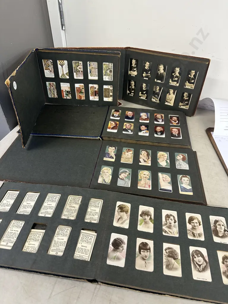 Selection Of 'The Three Castles' Cigarettes Picture Albums Including Footballers, Godfrey Phillips Etc Image 1++